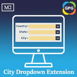 Magento 2 City Dropdown Extension